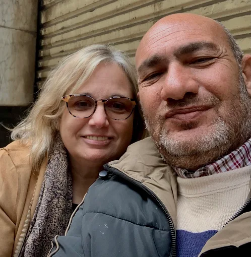 Deanne Panighetti and Dr. Ehab Yousif, the guides behind Osiris Dream Vacations' Egypt tours